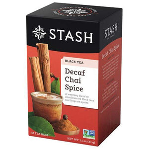 Stash Tea Company Decaf Chai Spice Tea, 18 Count Tea Bags