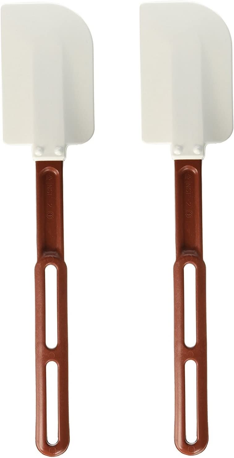 Vollrath 52026 High-Temp Silicone Spatulas, Set of 2 (16 1/2-Inch, NSF)