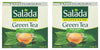 Salada Decaffeinated Pure Green Tea Bags - Naturally Decaffeinated - 40 Bags per Box (Pack of 2) - 80 Tea Bags Total