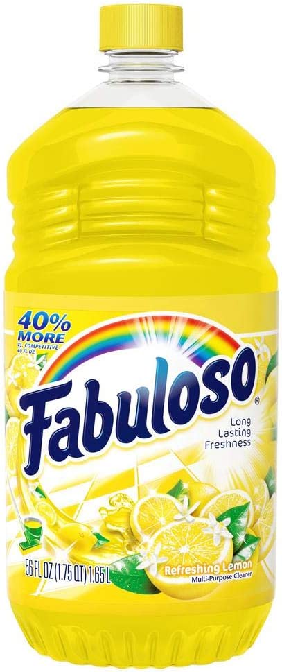 Fabuloso All Purpose Cleaner, Refreshing Lemon, 56 Ounce