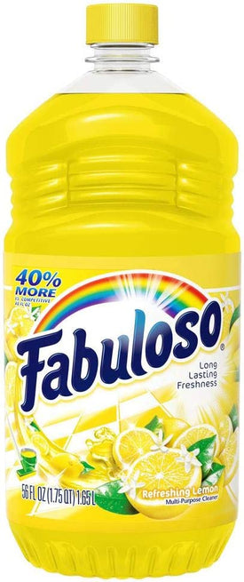 Fabuloso All Purpose Cleaner, Refreshing Lemon, 56 Ounce