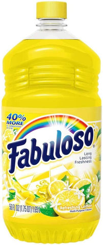 Image of Fabuloso All Purpose Cleaner, Refreshing Lemon, 56 Ounce