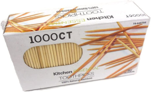 100% Natural Bamboo Toothpicks – Kitchen Essential