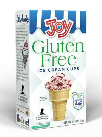 Image of Joy Gluten-Free Ice Cream Cones Cake Cups, 1.75 Ounce, 12 Count