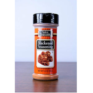 Spice Supreme blackened seasoning, 6-oz. plastic shaker