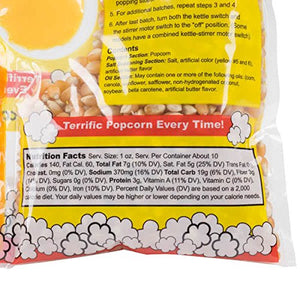 Carnival King All-In-One Popcorn Kit for 8 -10 Ounce Poppers