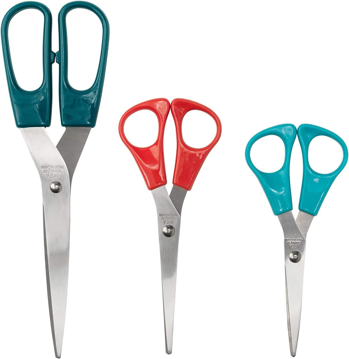 Trojka Scissors, Set of 3, Multicolor - Ikea
