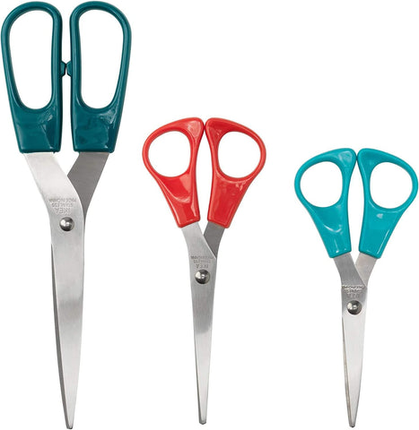 Image of Trojka Scissors, Set of 3, Multicolor - Ikea