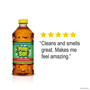 Pine-Sol All Purpose Cleaner, Original Pine, 40 Ounce Bottles (Pack of 2) (Packaging May Vary)