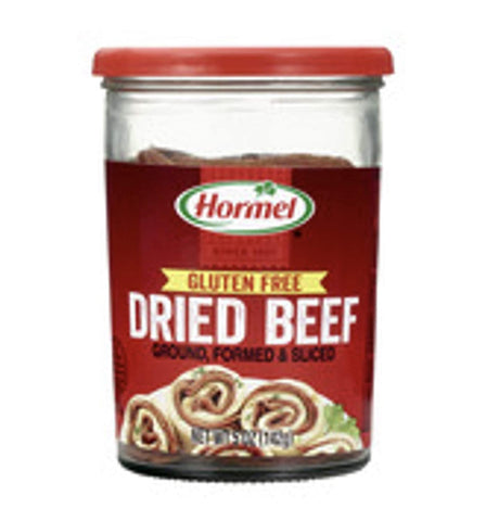 Image of Hormel, Dried Beef, Ground, Formed & Sliced, 5oz Glass Jar (Pack of 4)