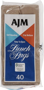 Brown Paper Lunch Bag Recyclable Biodegradable