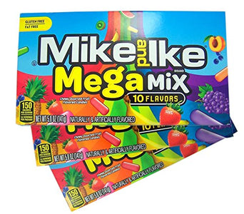 Mike and Ike Mega Mix Chewy Fruit Flavored Candies, 5 oz