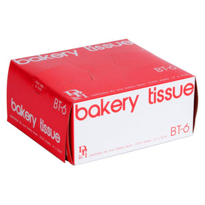 Durable Packaging BT-6 Interfolded Bakery Tissue Sheets 6" x 10 3/4" - qty /Pack 1000