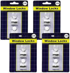 Momentum Brands Sliding Window Locks Set (8 Pack)