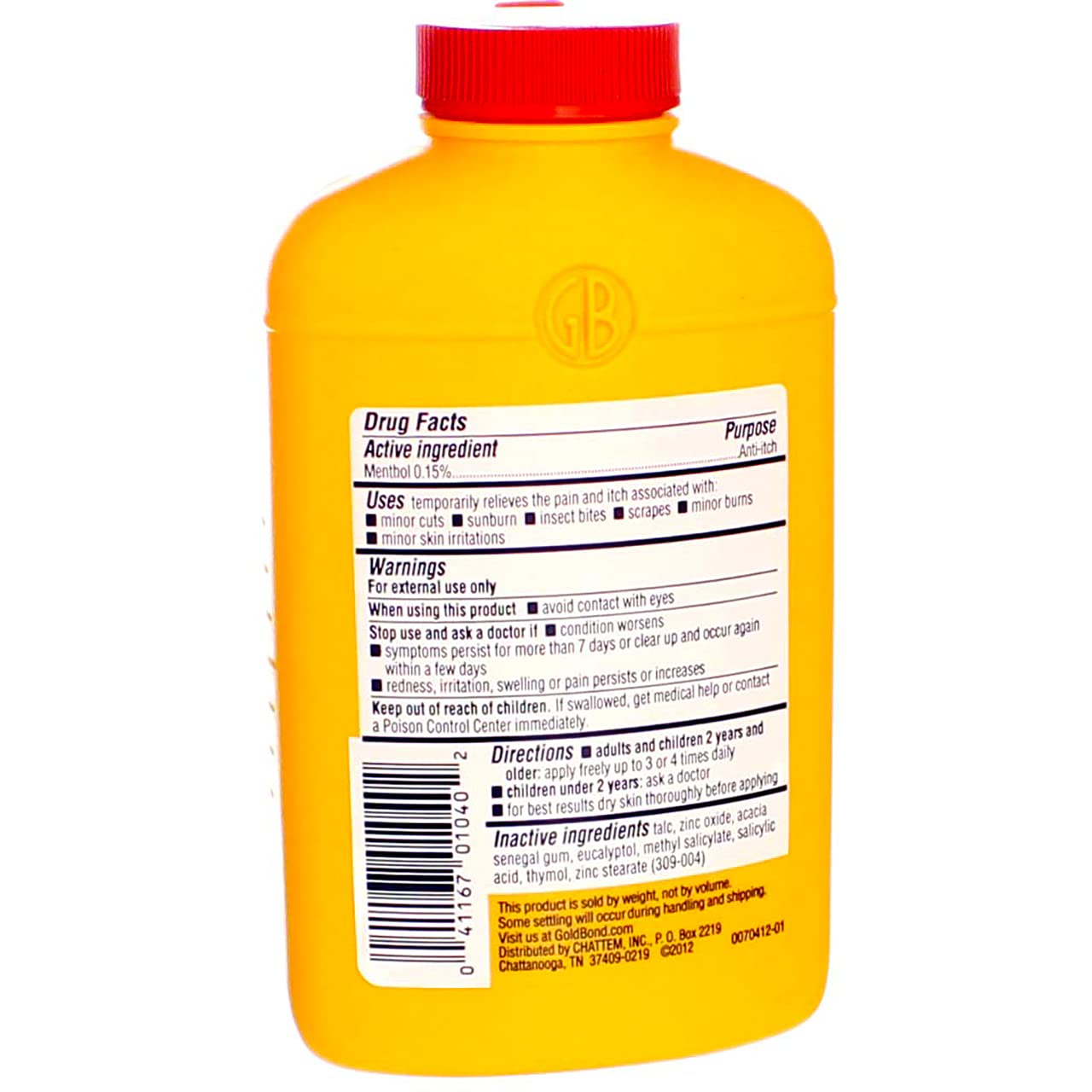 Gold Bond Med Pwdr Size 4z Gold Bond Medicated Powder 4oz