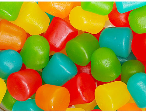 Image of Tropical Dots Assorted Flavor Gumdrops, 6.5 oz