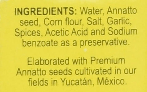 El Yucateco Paste Achiote - Pack of 2 x 3.5 oz