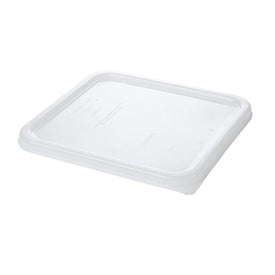 Rubbermaid Commercial Products Dur-X Lid, White, FG650900WHT, (Pack of 12)