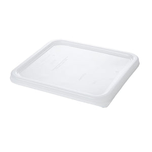 Rubbermaid Commercial Products Dur-X Lid, White, FG650900WHT, (Pack of 12)