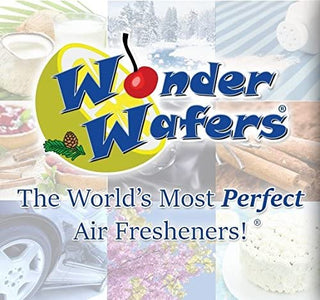 Wonder Wafers 50 and 100 Count Wrapped Automobile Professional Use Air Fresheners Car and Truck Detail Baby Powder
