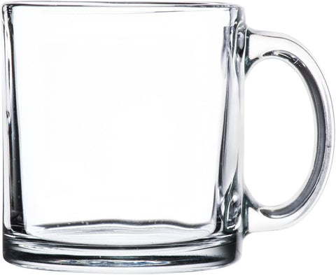 Image of Crystal Coffee Mug Warm Beverage Mugs Set of 4 (13 oz)