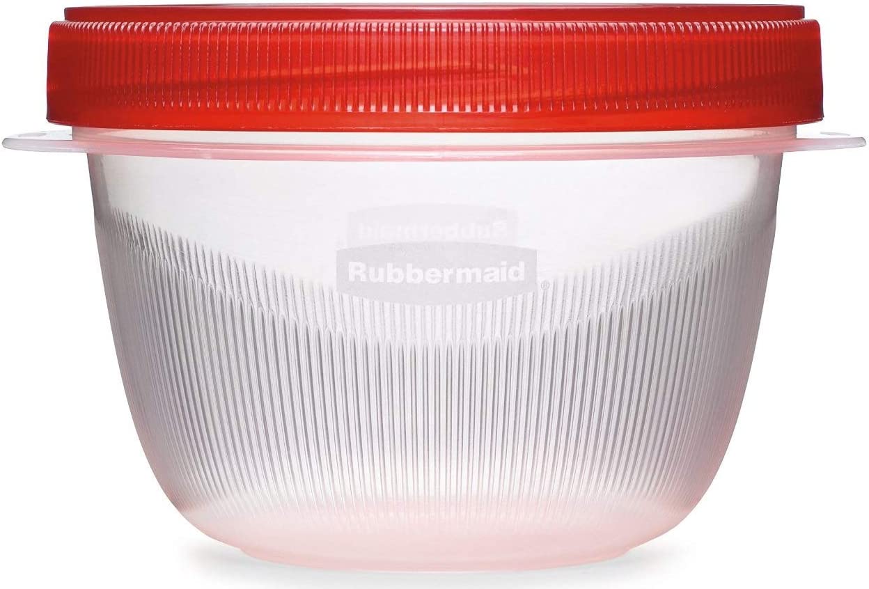 Rubbermaid TAKEALONG 3pc 2cup TWIST TOP, 1, Clear