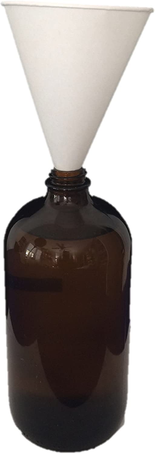 Konie Funnel Cups - 10.0KRF Recyclable Paper Cone Funnel, 10 oz Disposable {Tazas de cono de embudo}