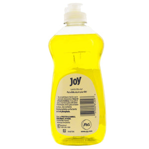 Joy 81209 Liquid Dish Soap, Lemon Scent, 12.6oz - Quantity 1