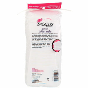 Swisspers Cotton Ovals 50-Count (3-pack)