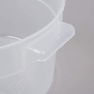 Cambro RFS2PP190 2 Qt. Translucent Round Storage Container with RFSC2PP190 Translucent Lid