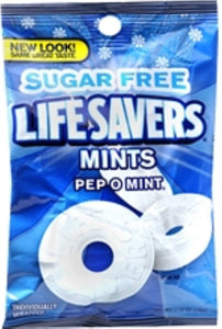 Lifesavers Sugar Free Peppermint (2.75 oz per pack) (Pack of 3)