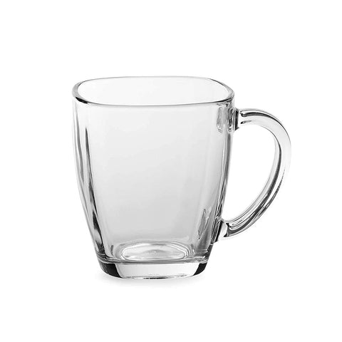 Image of Libbey Tempo Square Glass 14-Ounce Mug