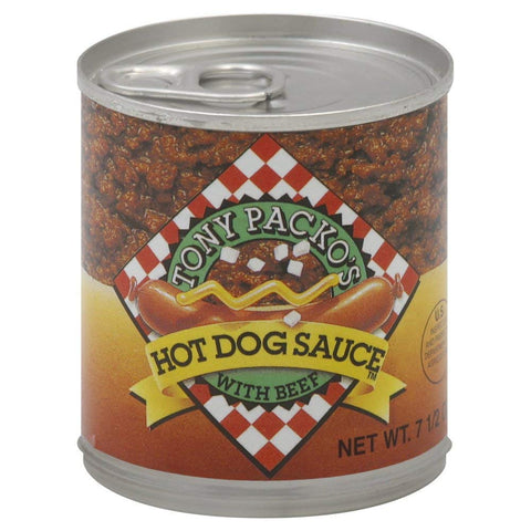 Image of Tony Packo's Hot Dog Chili Sauce (Pack of 4)