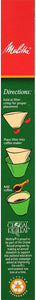 MELITTA INC Melitta 624412#4 Natural Brown Cone Coffee Filters, CT