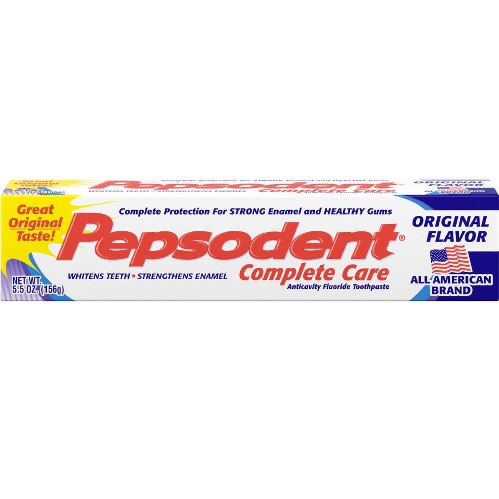Pepsodent Complete Care Toothpaste Original Flavor 5.5 oz