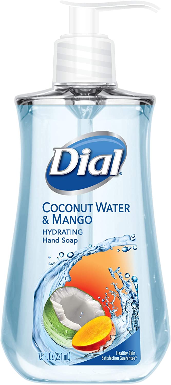 Dial Hand Soap, Coconut Water & Mango 7.50oz 3pack