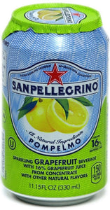 San Pellegrino - Pompelmo (Grapefruit) Soda, (12)- 11.15 oz. Cans