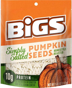 Bigs Lightly Salted Pumpkin Seeds 5 Oz (Pack of 2)