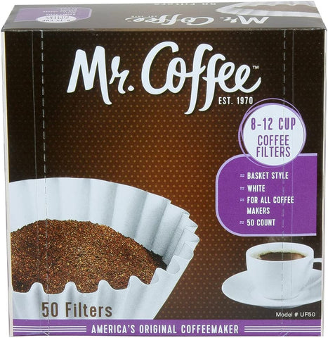 Image of Mr. Coffee Basket Coffee Filters, 8-12 Cup