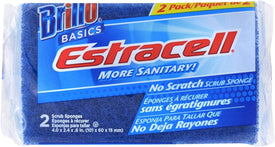 Brillo Basics Estracell No Scratch Scrub Sponge