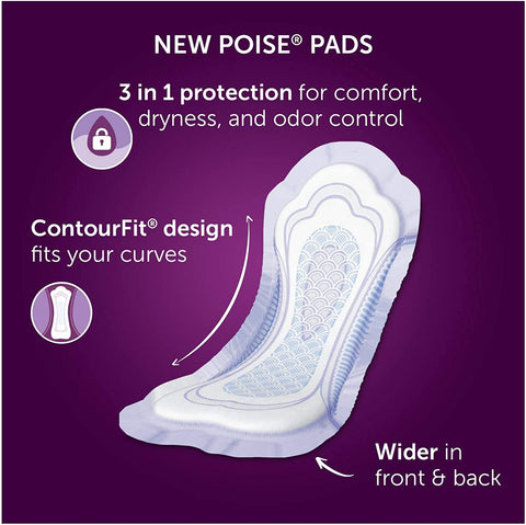 Image of Poise Ultra Thin Pads - 30 ea