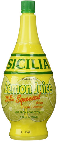Image of Sicilia Lemon Juice - 7 oz.