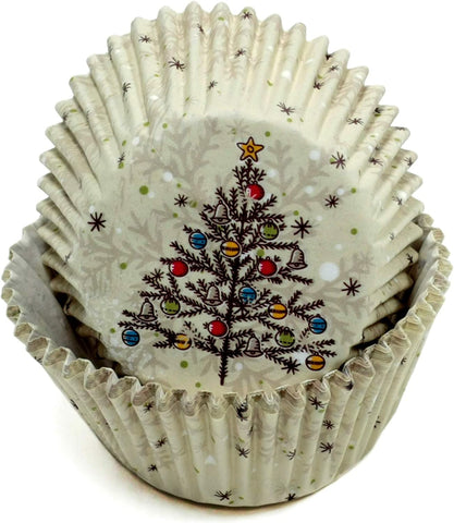 Image of Chef Craft 50 count Christmas Cupcake Liners
