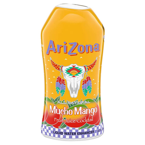 Image of Arizona Mucho Mango Fruit Juice Cocktail Liquid Water Enhancer - 1.62 oz