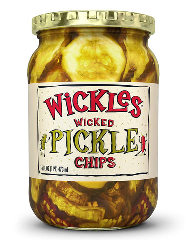 Image of Wickles Wicked Pickle Chips, 16 oz (Pack - 3)