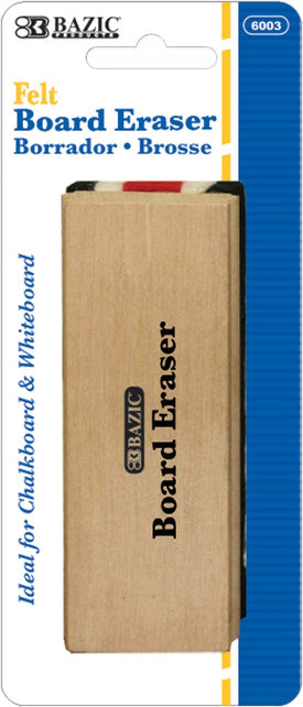 BAZIC Felt Chalkboard/Whiteboard Eraser