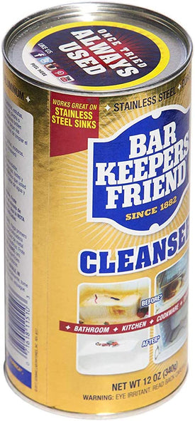 Bar Keepers Friend Powdered Cleanser 12-Ounces (1-Unit)