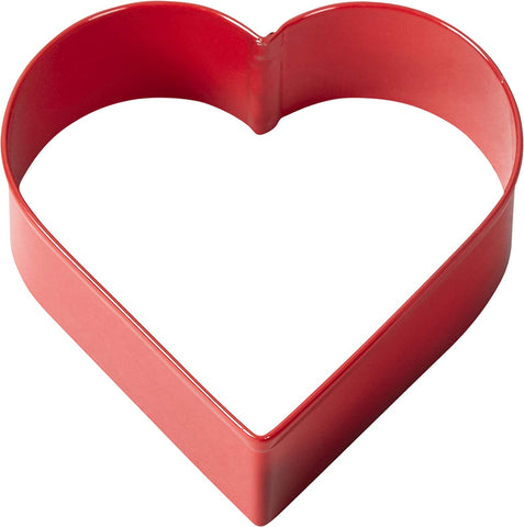 Image of Wilton Red Metal Heart Cookie Cutter 3"