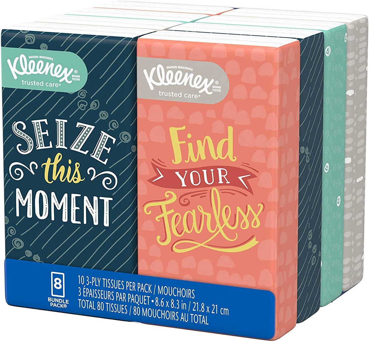 KCC46651 - Kleenex Go Packs Facial Tissues