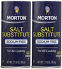 Morton Salt Substitute, 3.12 oz, 2 pk